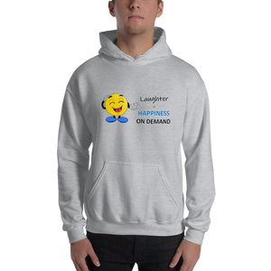 Laughter Is Happiness On Demand Hooded Sweatshirt